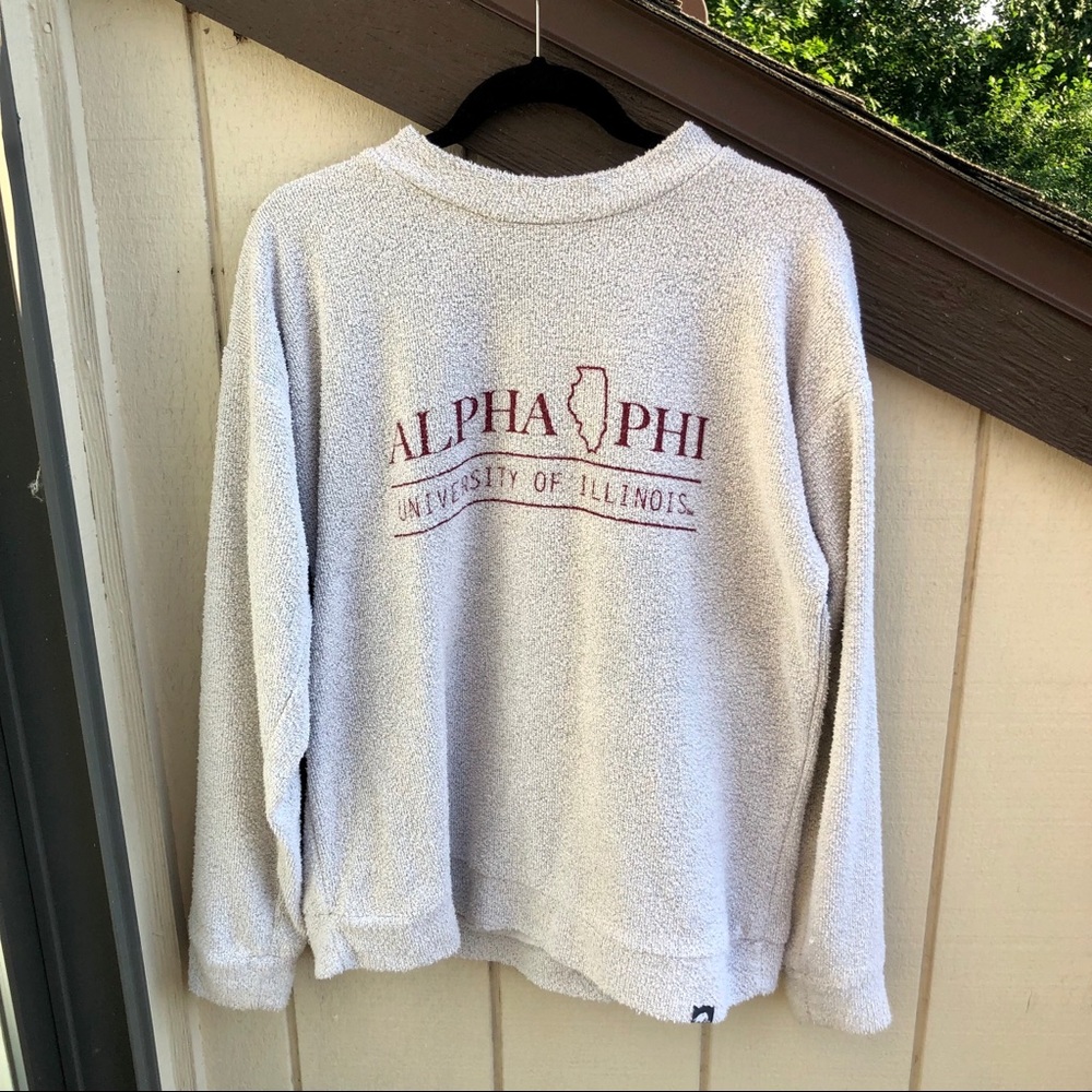 Alpha Phi Woolly Threads Sweater View 2